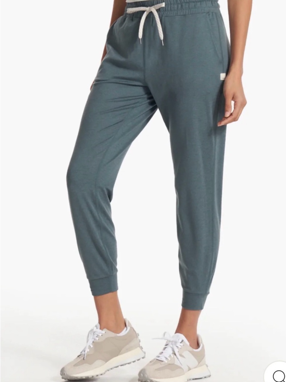 Vuori Performance Joggers Small Blue Gray DreamKnit Soft Stretch EUC - Picture 5 of 13